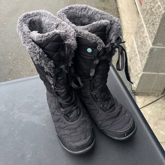 Columbia Sportswear Minx Omni Grip Waterproof Insulated Snow Boots Girls Size 2 - Picture 7 of 16